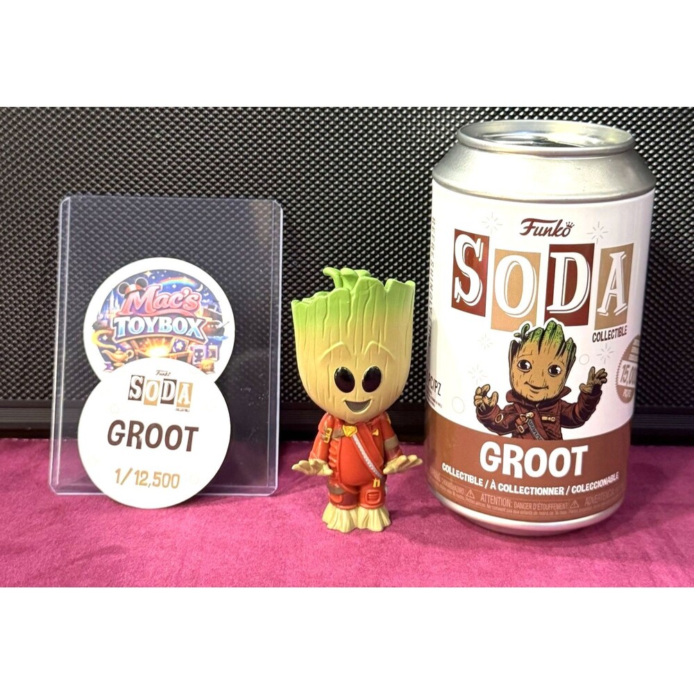 Funko Soda Marvel Groot Vinyl Figure 1/12,500